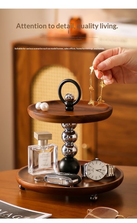 Entryway Console Table Key Storage Rack | Home & Kitchen Organizer thumbnail 16