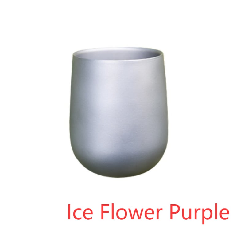 Titanium Ice-Flower Water Cup | Double-Layer Camping Tumbler thumbnail 15