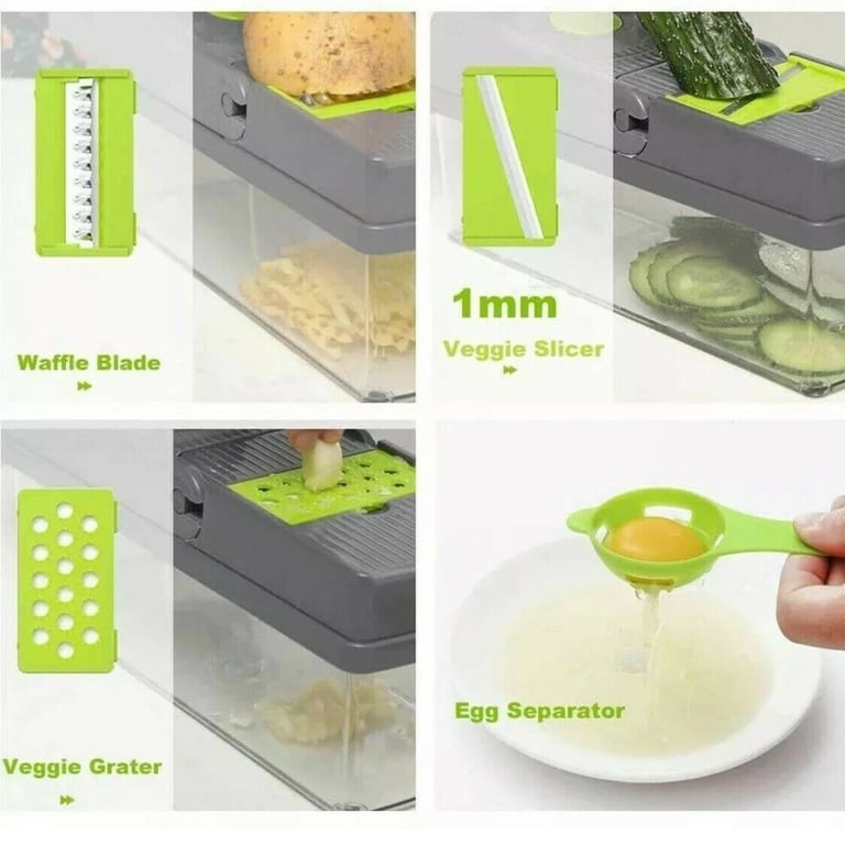 16-in-1 Vegetable Chopper Mandoline Slicer | Food Dicer Cutter thumbnail 12