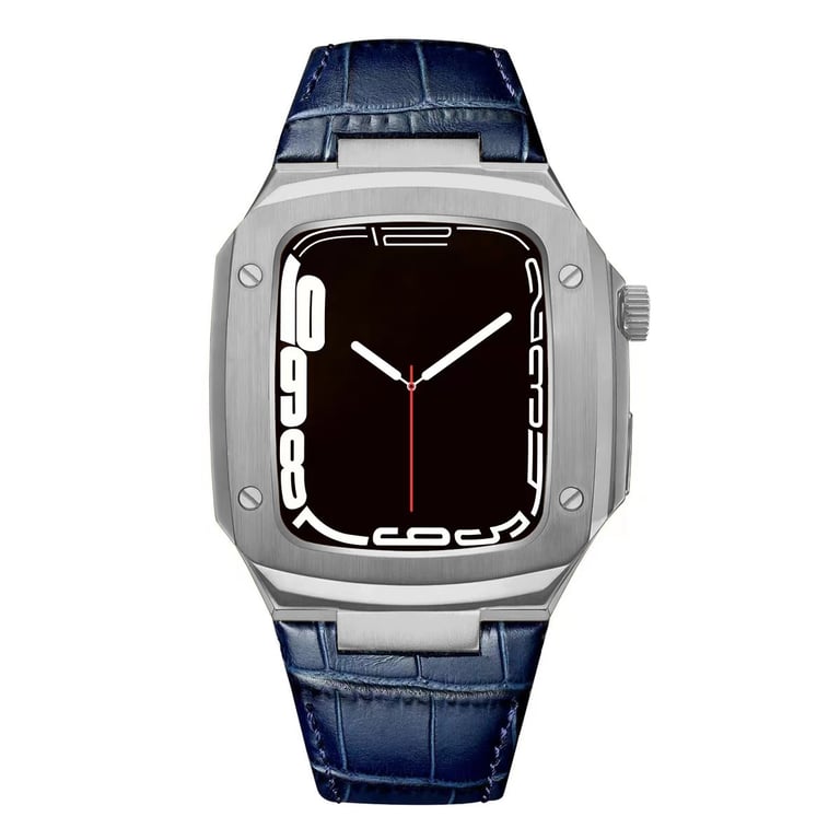 Metal-Modified Apple Watch Case with Steel Band | Luxury Protection thumbnail 9