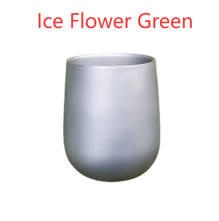 Titanium Ice-Flower Water Cup | Double-Layer Camping Tumbler thumbnail 13