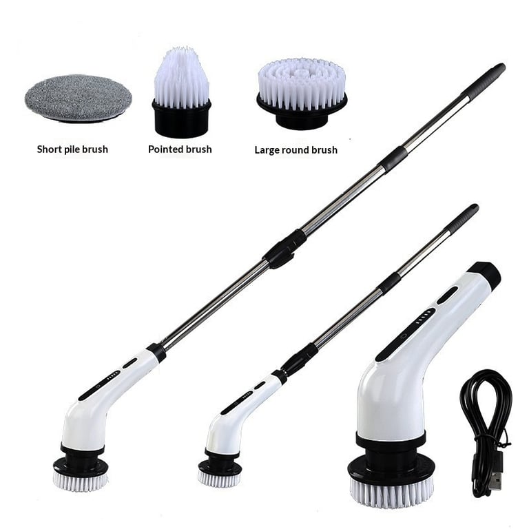 Electric Cleaning Brush with Extendable Handle | Captain Fam thumbnail 4