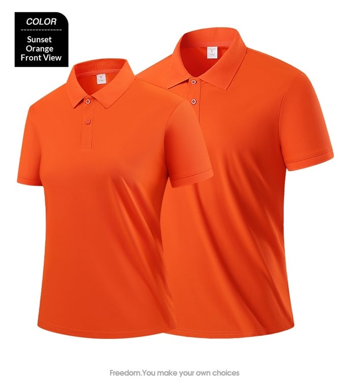 Men's Quick-Dry Ice-Feel Polo Shirt | Spring Summer Outdoor thumbnail 13