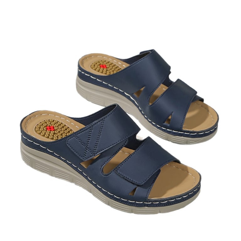 Comfortable Slip-On Beach Sandals for Women | Lightweight & Durable thumbnail 1