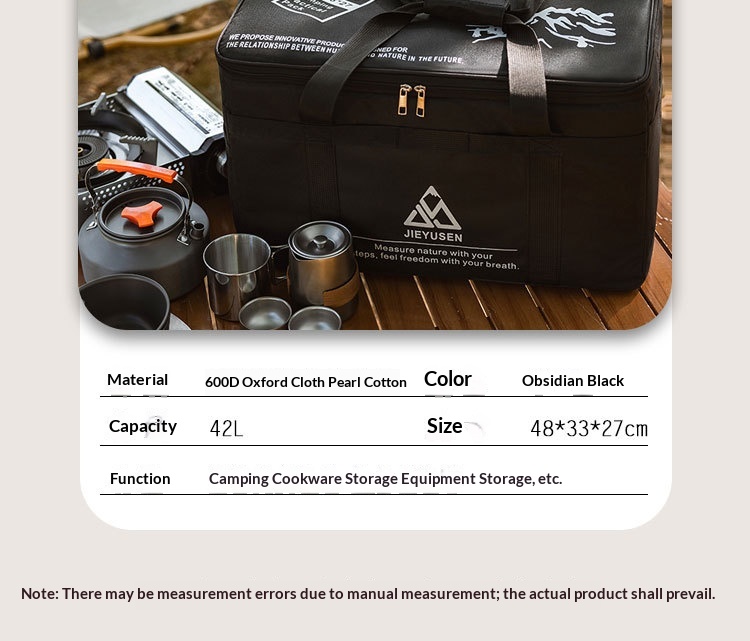 Tactical Camping Gear Storage Bag | 42L & 30L Outdoor Organizer thumbnail 4