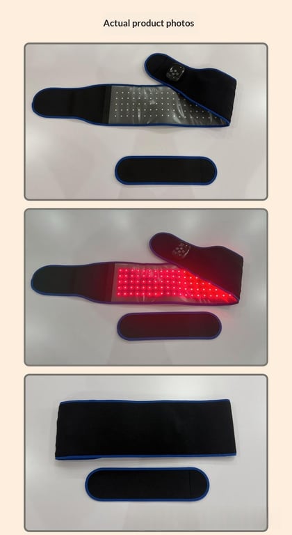 120-LED Far-Infrared Heating Massage Therapy Waist Support Belt | Health & Beauty thumbnail 11