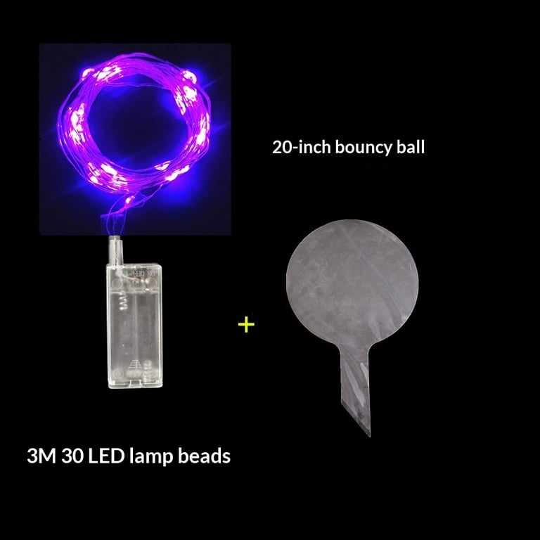 Floating LED Balloon Decorations | 20-inch Glowing Party Lights thumbnail 10