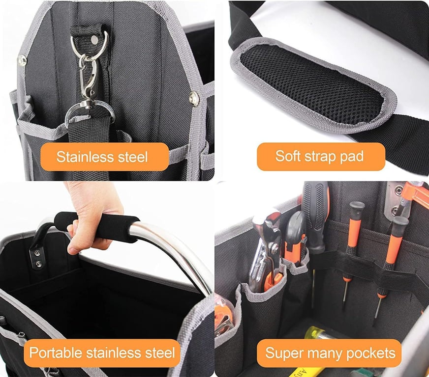 Portable Tool Bag Multifunctional Woodworking Storage Pouch | Canada thumbnail 12