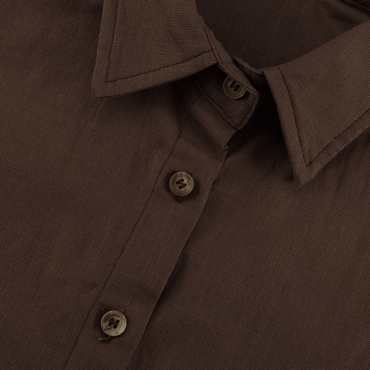 Women's Fashionable Casual Shirt Set | Oversized Linen Blend Home & Kitchen thumbnail 15