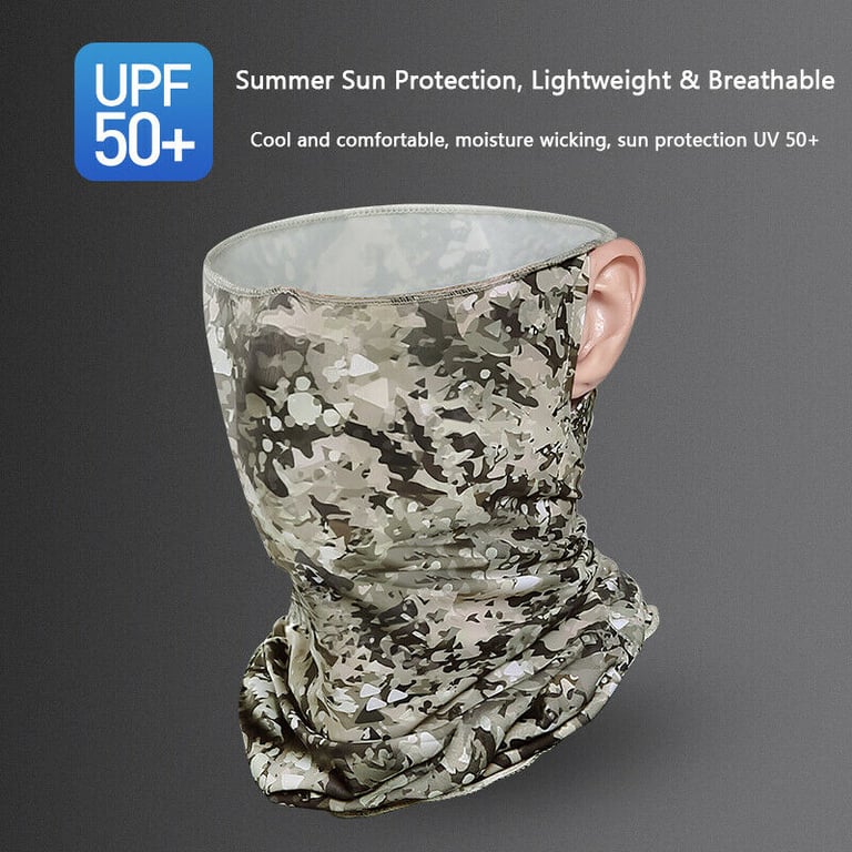 Camouflage Neck Gaiter Face Mask | Tactical Snood UPF50+ Protection thumbnail 19