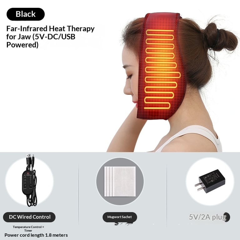 Electric Heated Jaw & Cheek Wrap | Warm Comfort Pad thumbnail 12