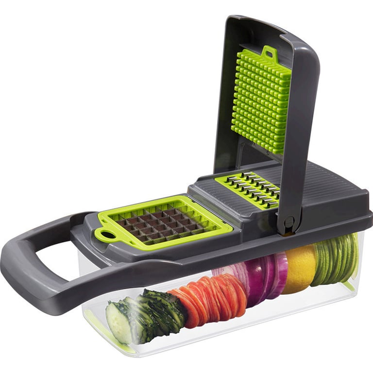 16-in-1 Vegetable Chopper Mandolin Slicer | Food Dicer Peeler Cutter thumbnail 2