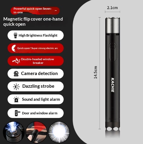 7-in-1 Self Defense Tool for Women | Legal Personal Safety Device thumbnail 4