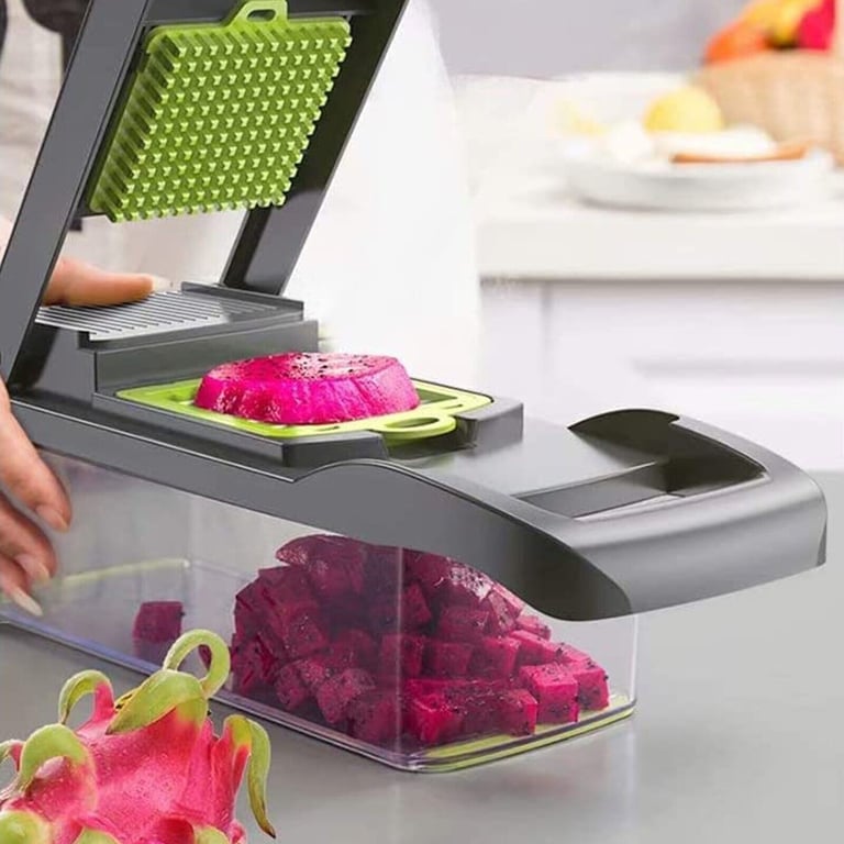16-in-1 Vegetable Slicer, Salad, Fruit And Vegetable Slicer, Peeler thumbnail 1