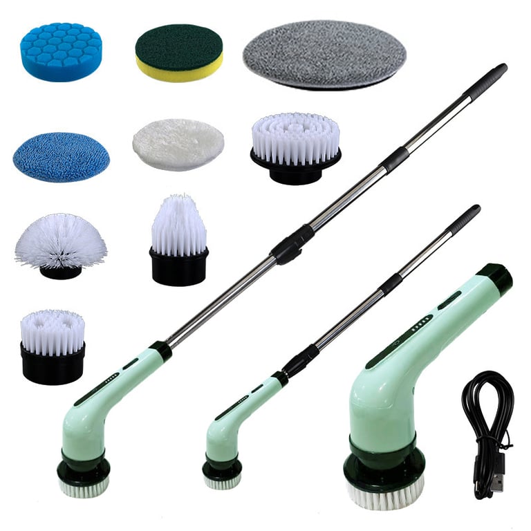 Electric Cleaning Brush with Extendable Handle | Captain Fam thumbnail 9