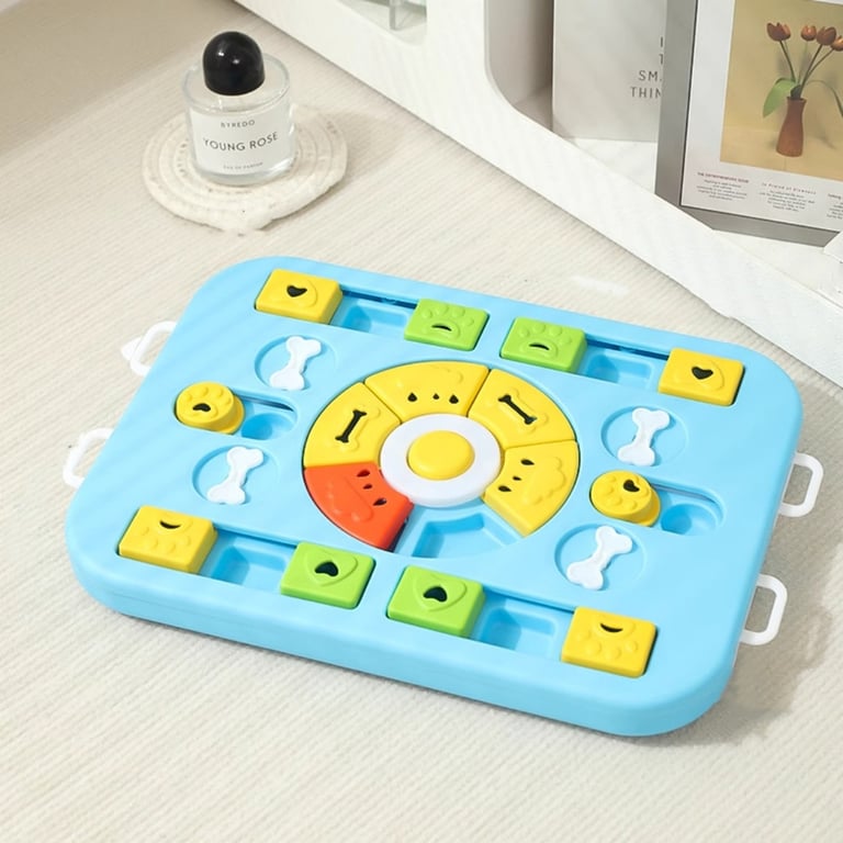 Dog Puzzle Toy with Treat Dispensing & Sniffing Mat | Interactive thumbnail 4