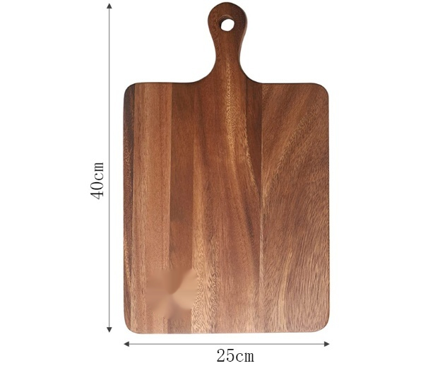 Household Acacia Wood Kitchen Cutting Board with Handle | Captain Fam thumbnail 11