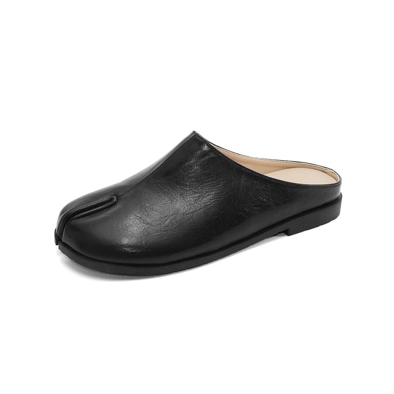 Slideon Pigfoot Split Toe Slippers for Women | Lazy Closed-Toe Design thumbnail 2
