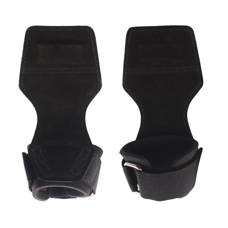 Leather Weightlifting Gloves with Wrist Support | Professional Gym thumbnail 2