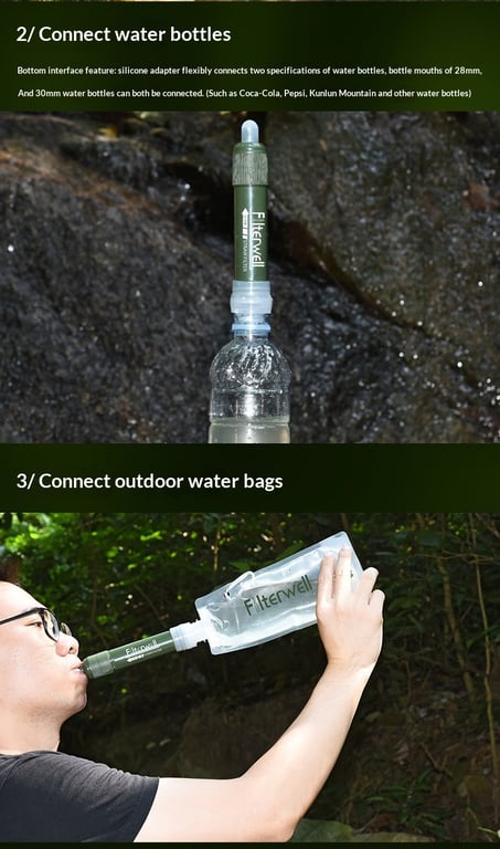 Outdoor Emergency Rescue Flood-Resistant Portable Mini Filter thumbnail 10