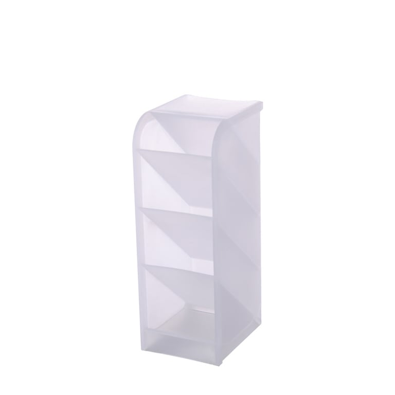 Transparent Large-Capacity Cosmetic Organizer Shelf | Desk Storage