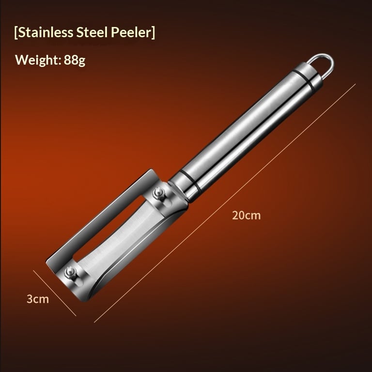 304 Stainless Steel Sugarcane Peeler | Adjustable Blade Kitchen Tool thumbnail 6