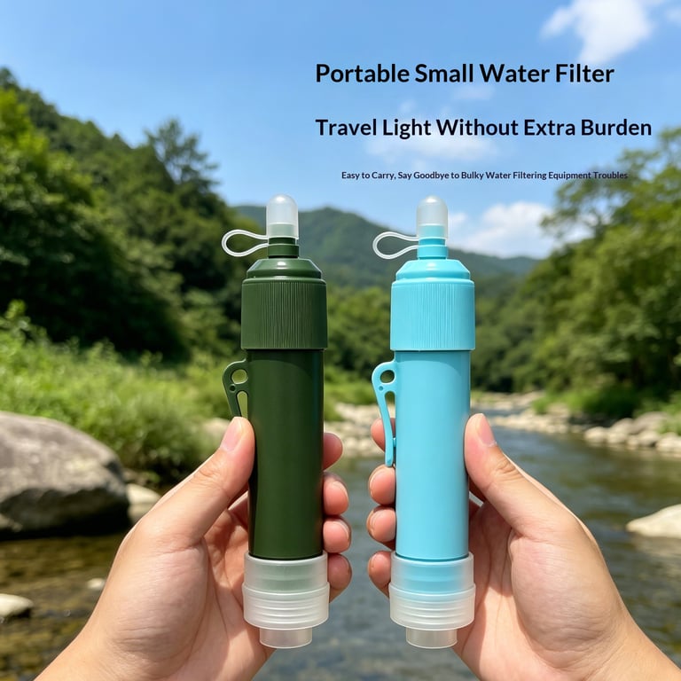 Outdoor Emergency Rescue Flood-Resistant Portable Mini Filter thumbnail 12