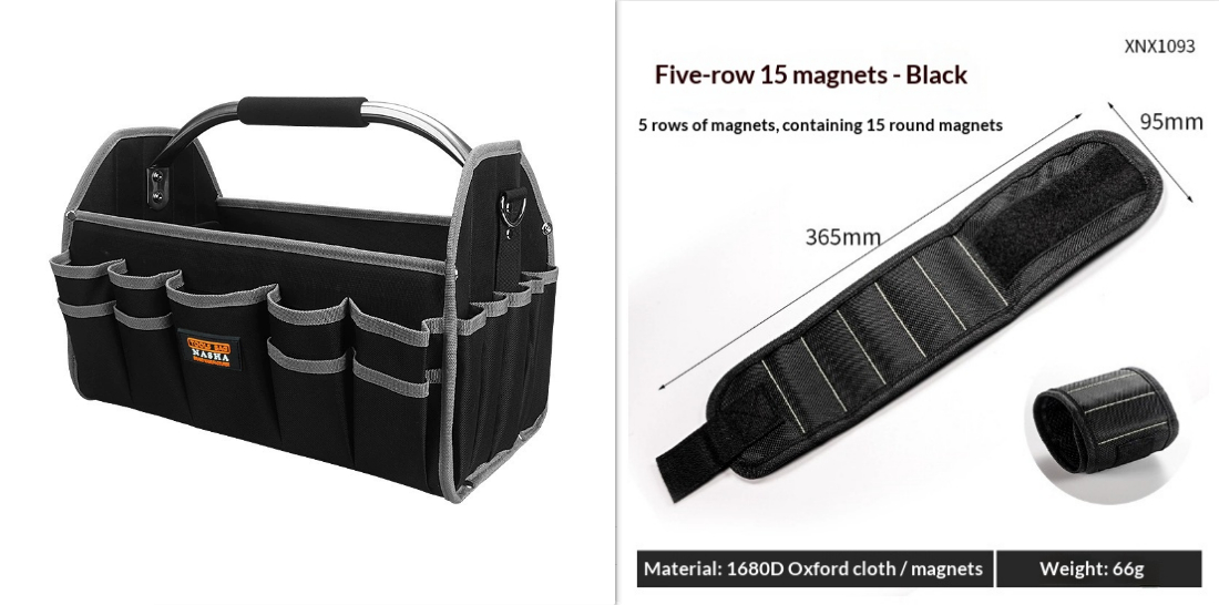 Portable Tool Bag Multifunctional Woodworking Storage Pouch | Canada thumbnail 18