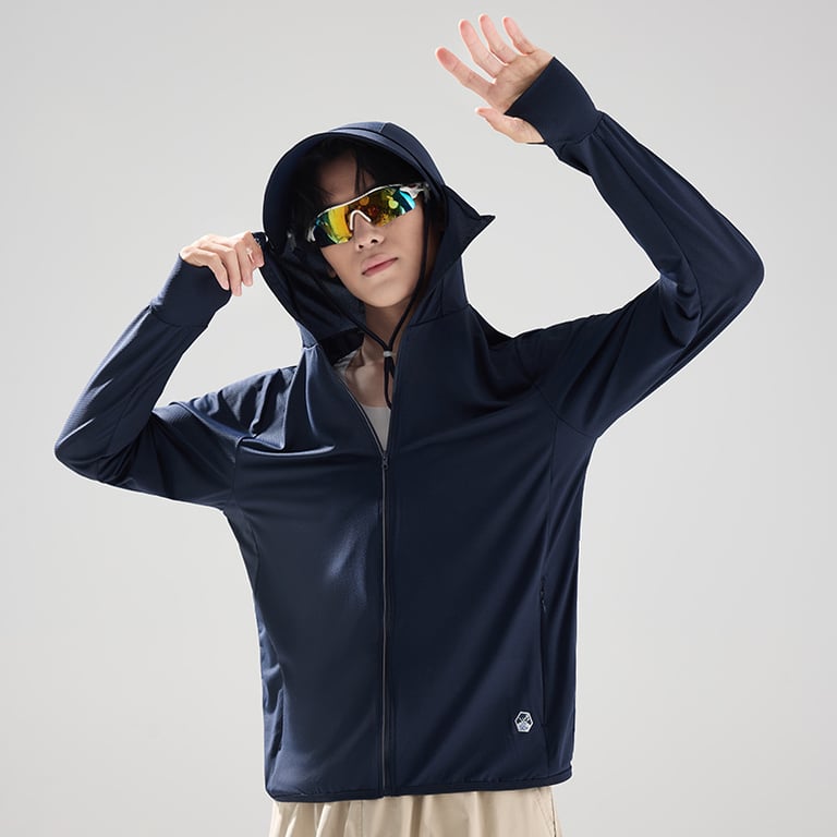 Men's Outdoor Ice-Silk Sun-Protective Clothing | UPF50+ Lightweight Jacket thumbnail 1