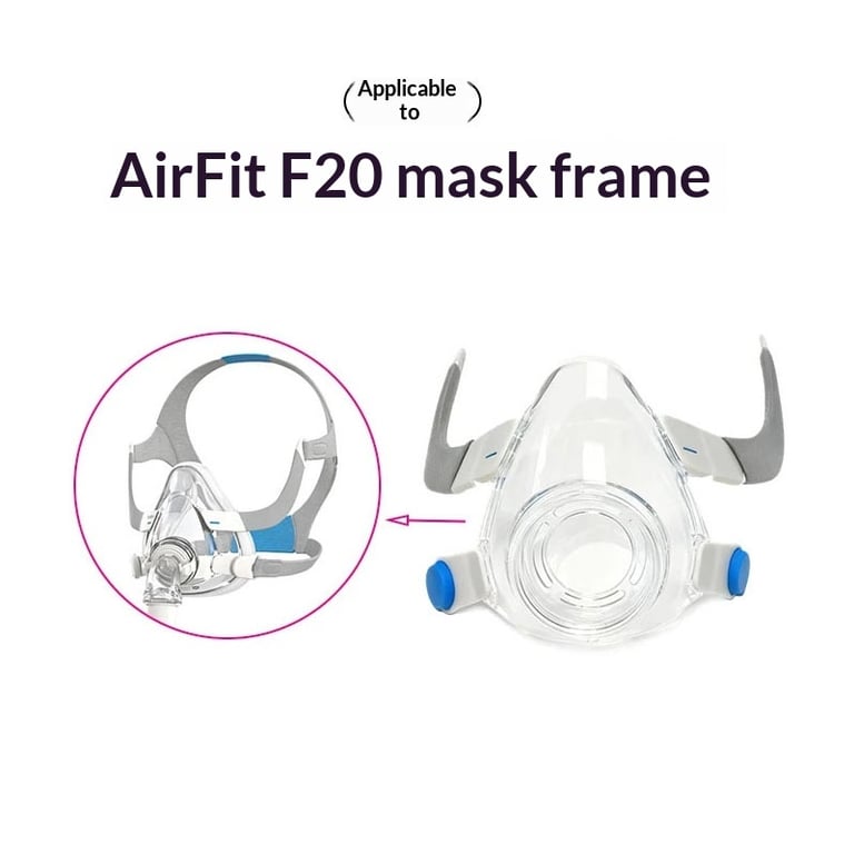 AirFit F20 Full-Face CPAP Mask | Sleep Apnea Ventilator Therapy thumbnail 5