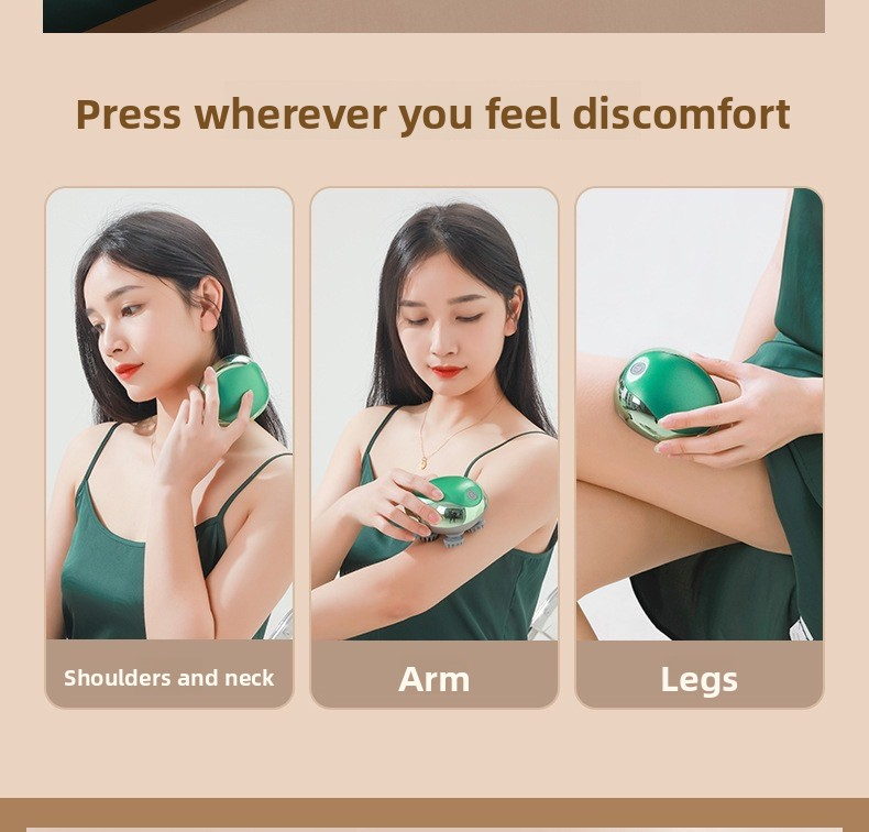 English Mini Octopus Head Massager | Rechargeable Scalp Kneading Device thumbnail 9