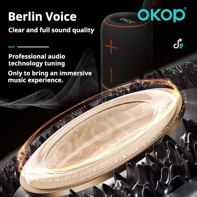KP-806 Portable Handheld Bluetooth Speaker Outdoor Use Extra-Long Battery Life Cross Border Best Seller Compact Desktop Speaker With RGB Ambient Lighting thumbnail 6