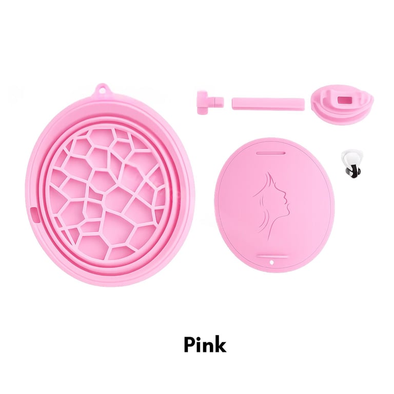 Foldable Ice Pack Facial Care Beauty Ice Bath Basin with Ice Trays thumbnail 3
