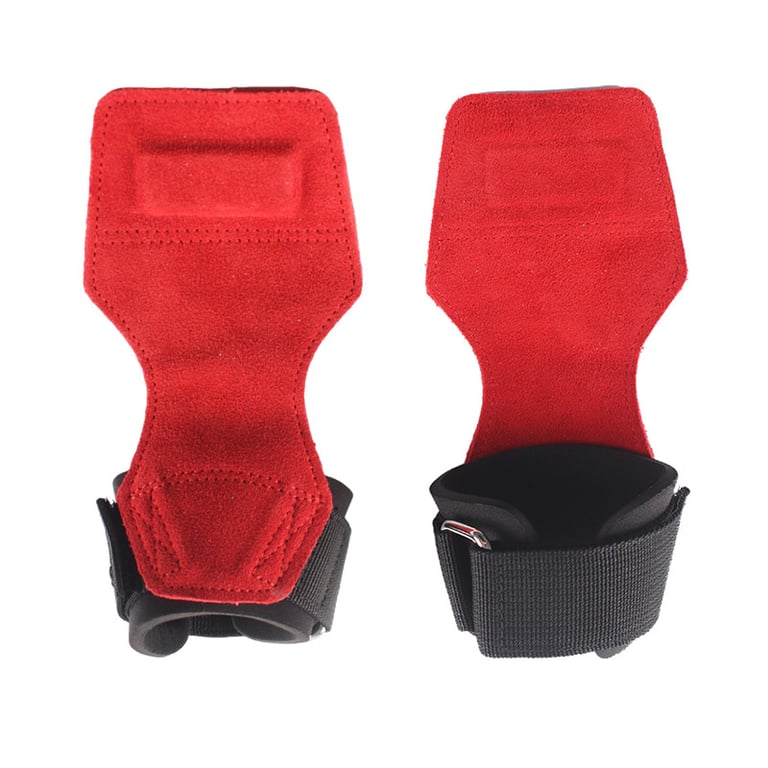 Leather Weightlifting Gloves with Wrist Support | Professional Gym thumbnail 7