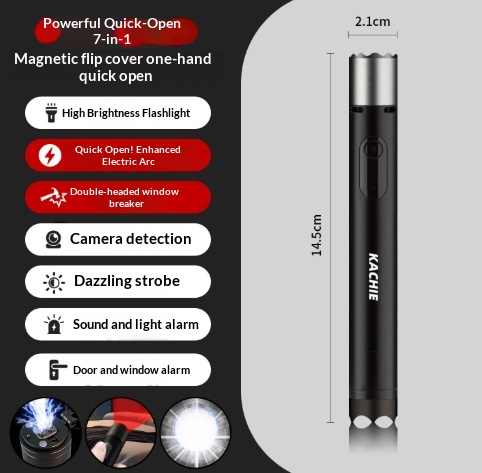 7-in-1 Self Defense Tool for Women | Legal Personal Safety Device thumbnail 15