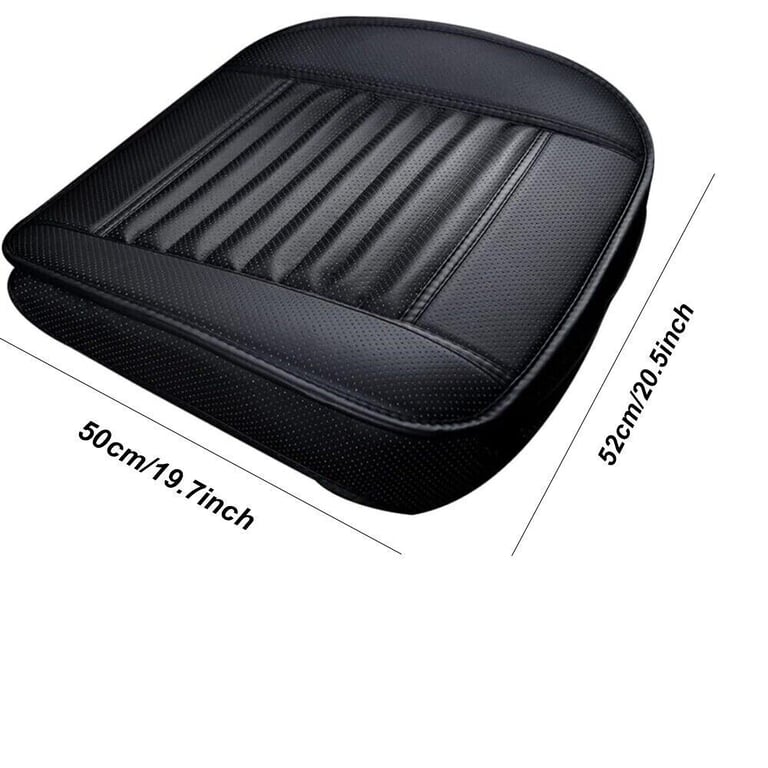 3D Car Front Seat Cover Pad | PU Leather Full Surround Cushion thumbnail 2