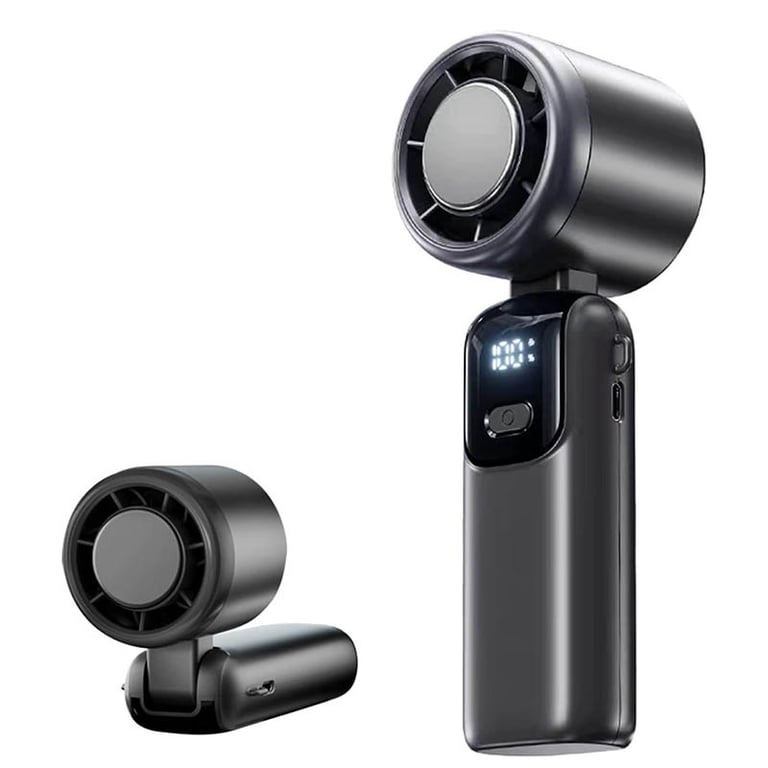 Portable Handheld Cooling Ice Fan | Rechargeable Turbo Personal Fans thumbnail 1