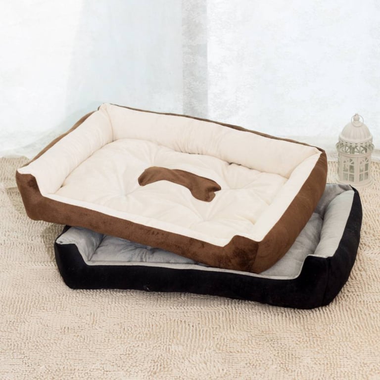 Large Warm Plush Dog Bed Mat Washable Calming Cushion 60x80cm thumbnail 12