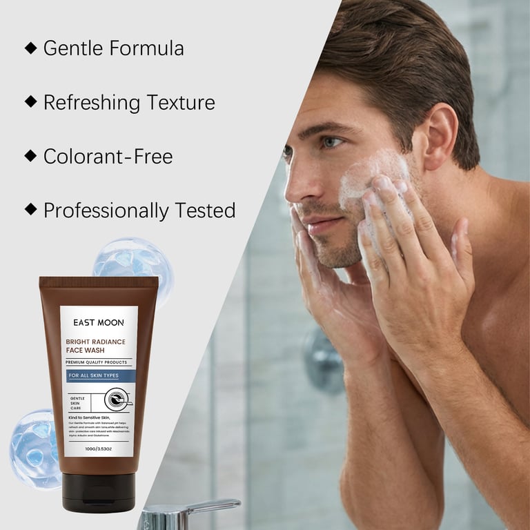 Bright Radiance Face Wash for All Skin Types | Niacinamide Cleanser thumbnail 4