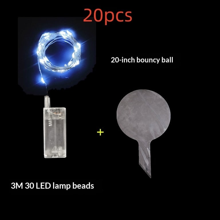 Floating LED Balloon Decorations | 20-inch Glowing Party Lights thumbnail 18