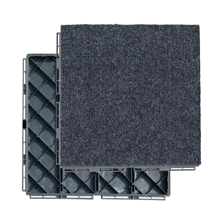 Interlocking Plastic Deck Tiles | Easy Install Outdoor Flooring CA
