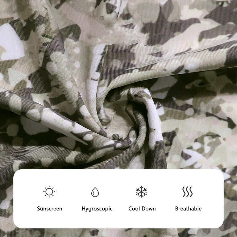 Camouflage Neck Gaiter Face Mask | Tactical Snood UPF50+ Protection thumbnail 17