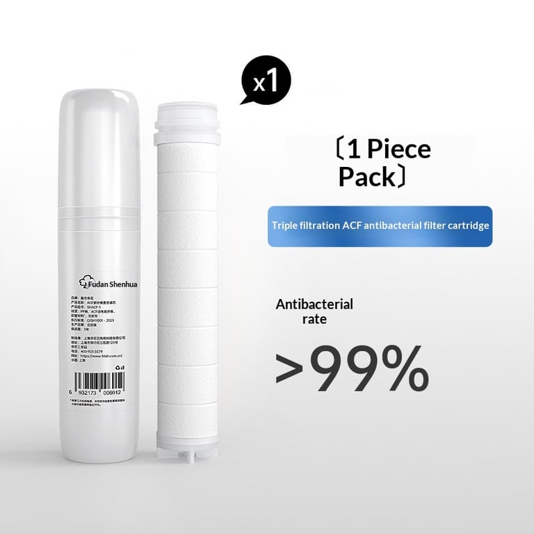 Purification Shower Head Filter Element | 99% Antibacterial Removal thumbnail 3