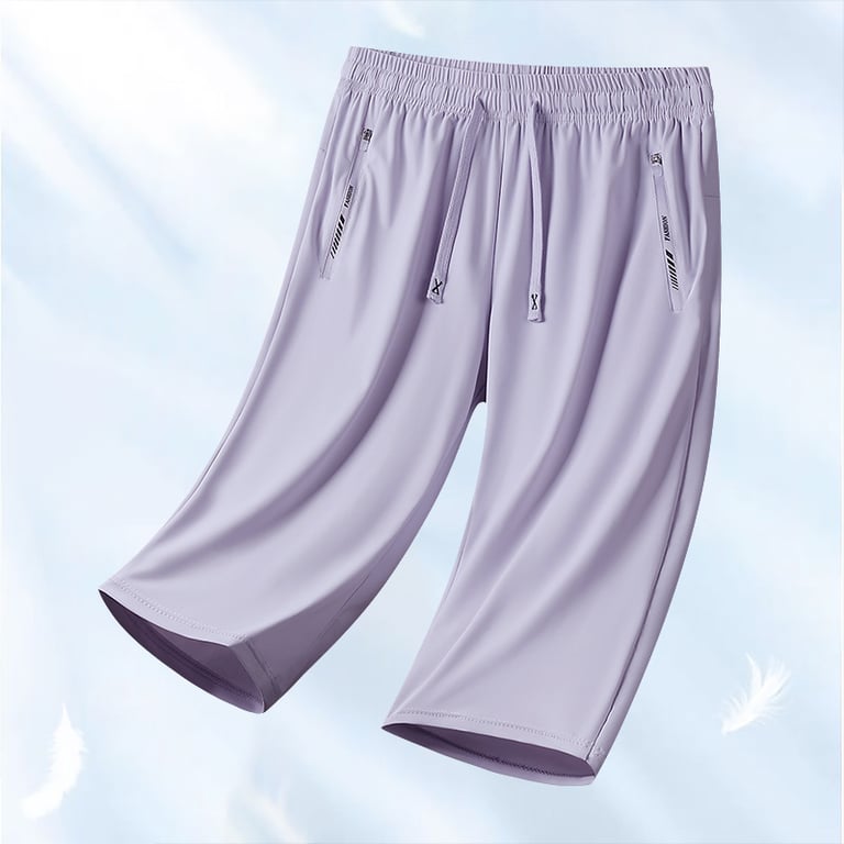 Summer Couple High-Elastic Ice Silk Quick-Drying Pants Canada thumbnail 20