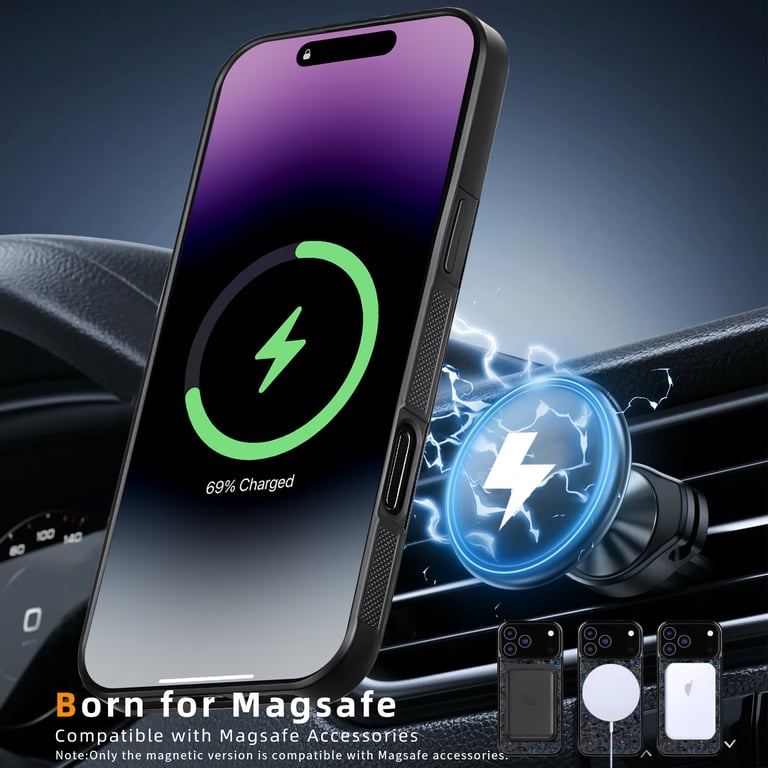 Forged Carbon Fiber Phone Case | Military-Grade Drop Protection thumbnail 11