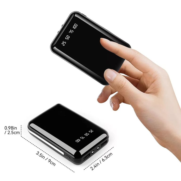 Power Bank Portable Fast Charger Battery Pack 2USB For Mobile Phone thumbnail 2