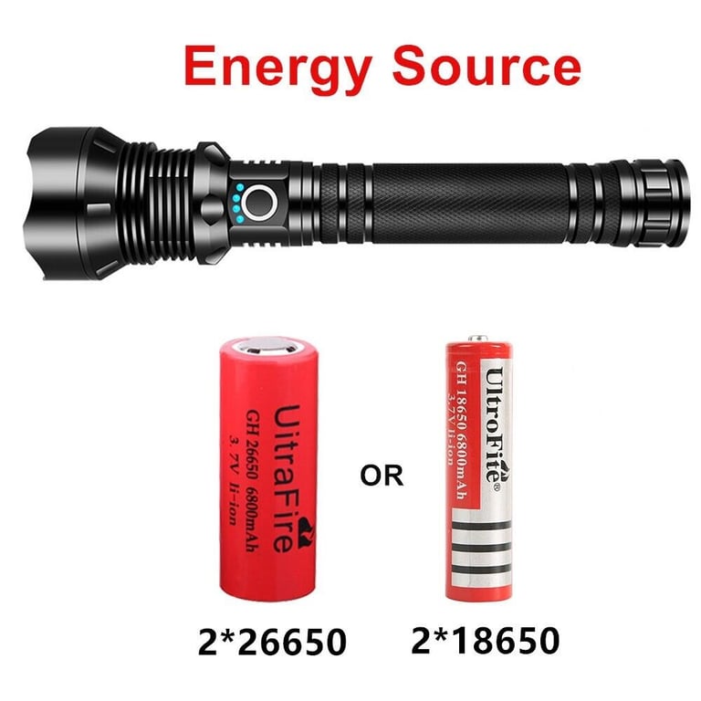 9900000LM LED Flashlight Zoom Rechargeable | Super Bright Torch thumbnail 18