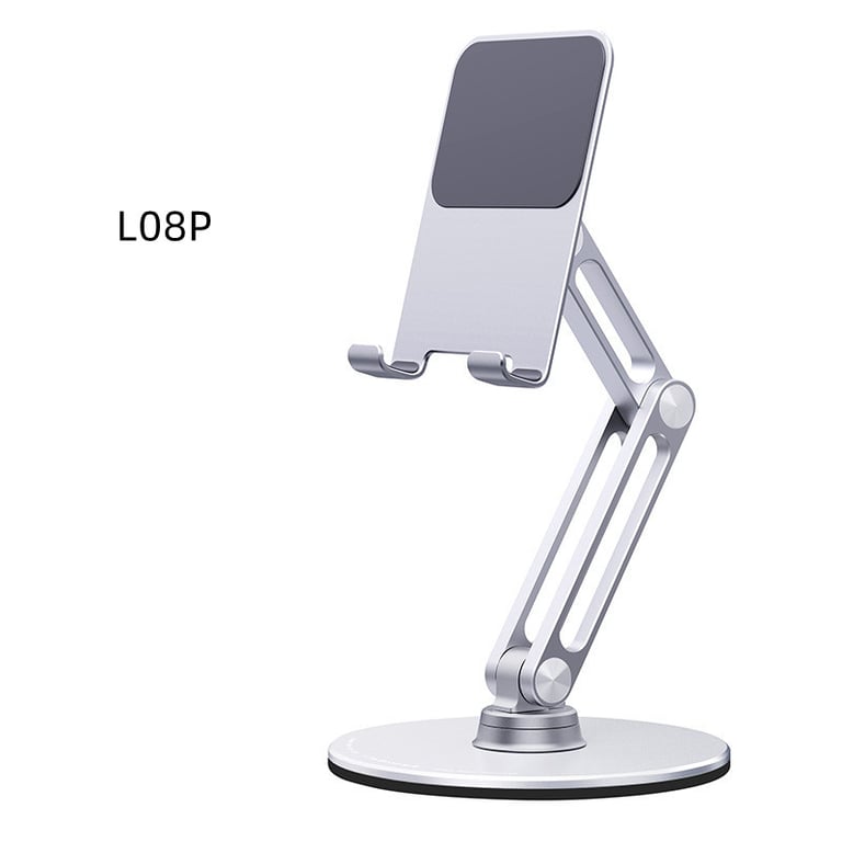 Aluminum Alloy Tablet Stand | Adjustable Desktop Holder for iPad & Phone thumbnail 6