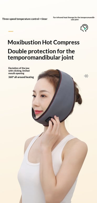 Electric Heated Jaw & Cheek Wrap | Warm Comfort Pad thumbnail 8