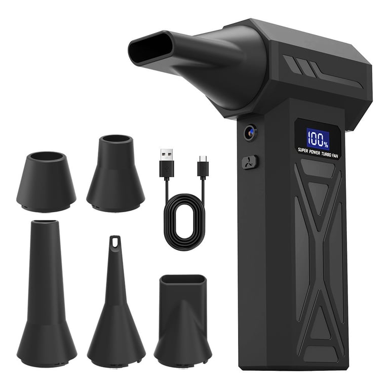 Violent Handheld Turbo Fan 110K RPM | Wireless LED Dust Blower